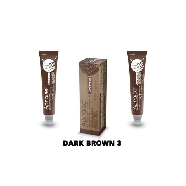 Apraise Eyelash and Eyebrow Tint Dark Brown 3#
