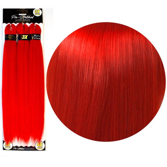 Cherish Ultra Braid 3-pack 116cm / RED#