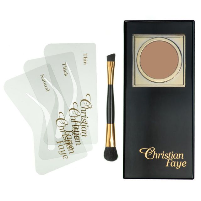 Christian Faye Eyebrow Kit CF62 Dark Brown