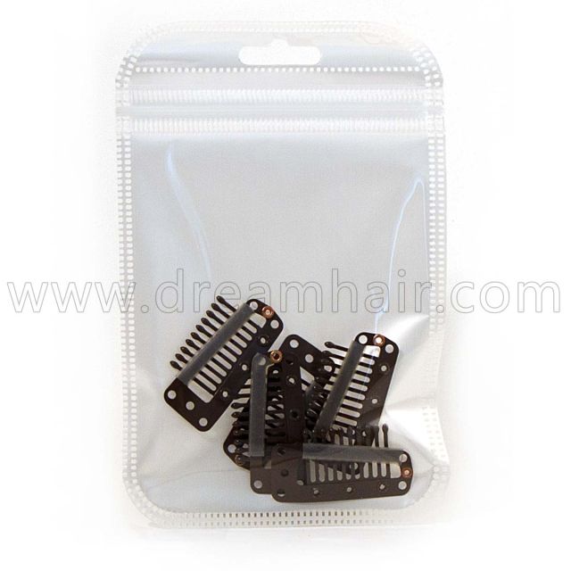 Clips Stor Brown 5st