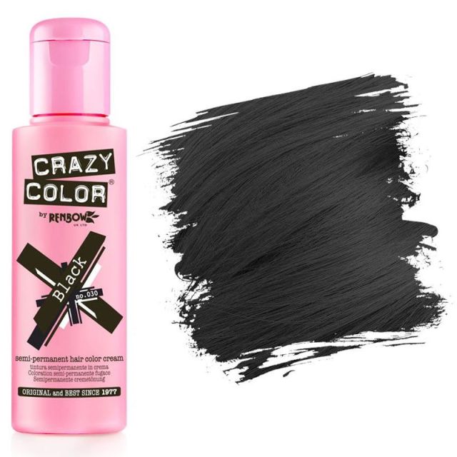 Crazy Color Hårfärg Black #30