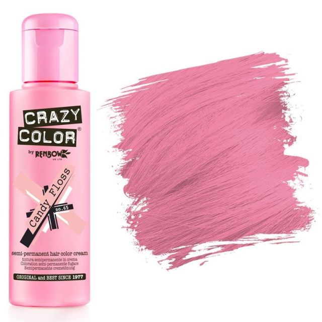 Crazy Color Hårfärg Candy Floss #65