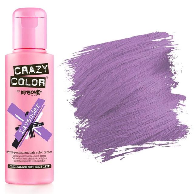 Crazy Color Hårfärg Lavender #54