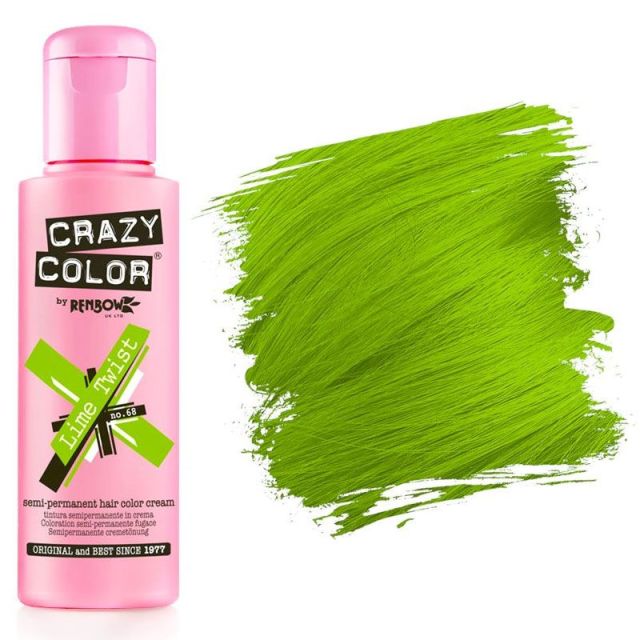 Crazy Color Hårfärg Lime Twist #68