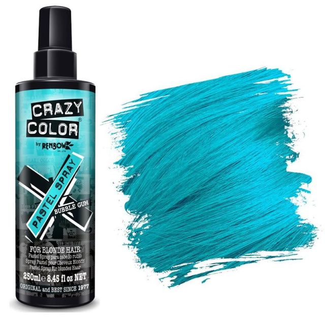 Crazy Color Pastel Spray Bubble Gum