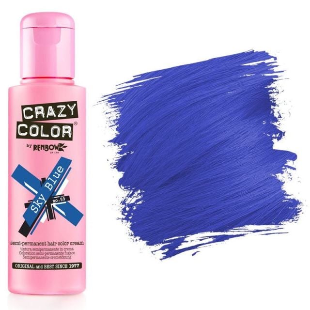 Crazy Color Hårfärg Sky Blue #59