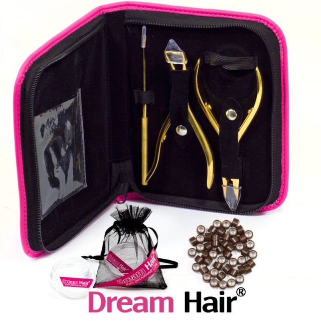 DreamHair® Micro Ring Kit Brun