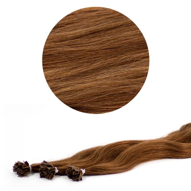 Nail Tip Hår European L-Wave 40cm 25st 6#