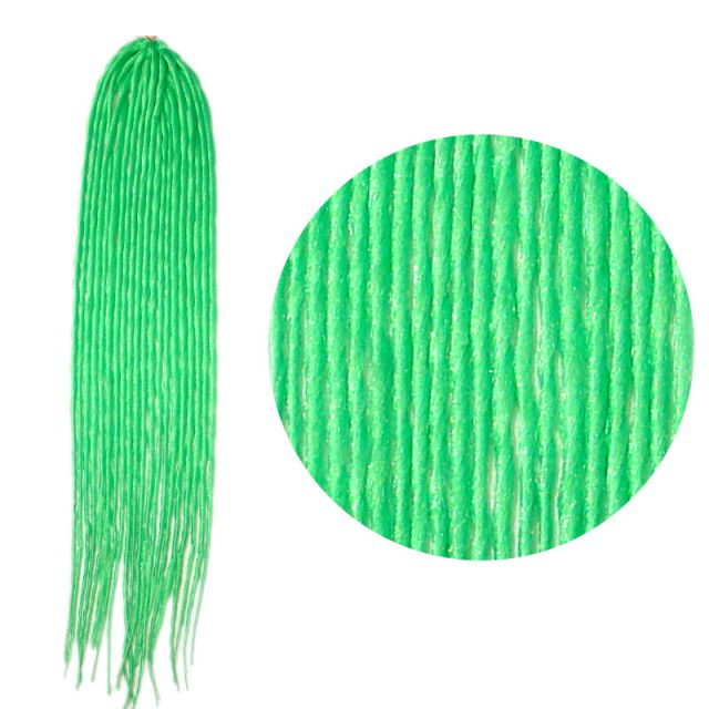 Dreads Neon grön