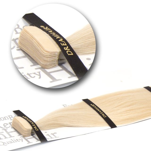 DreamHair Premium Slavian Tejpförlängning 60cm / 20st / 24#