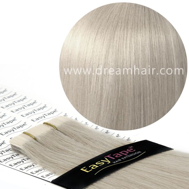 EasyTape® Premium Tejp-In Hårförlängning 40cm Silver Ash#