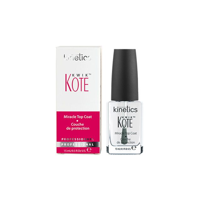 Kinetics Kwik Miracle Top Coat 15ml