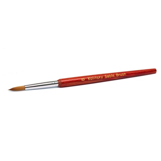 Acrylic Kolinsky Brush #8