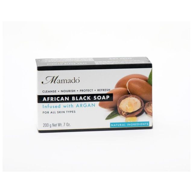 Mamado African Black Soap 200g Argan