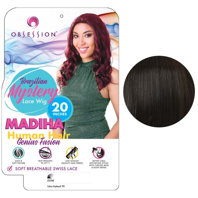 Obsession Lace Front Wig Madiha 1B#