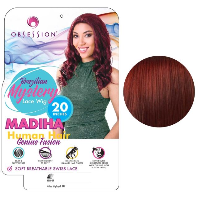 Obsession Lace Front Wig Madiha REDWINE#