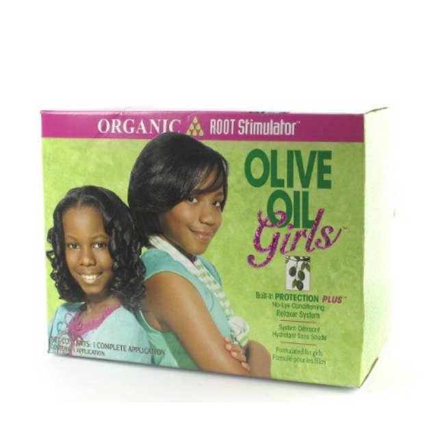Olive Oil Girls Conditioning Hair Relaxer Kit