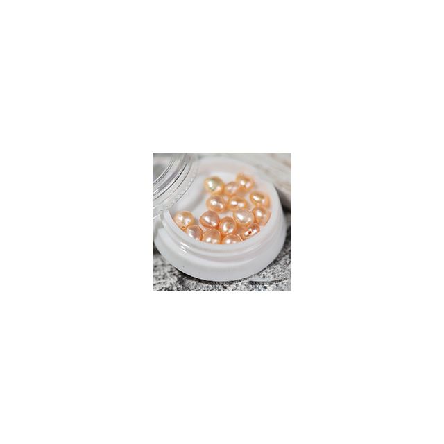Nail Decoration Pearls Orange