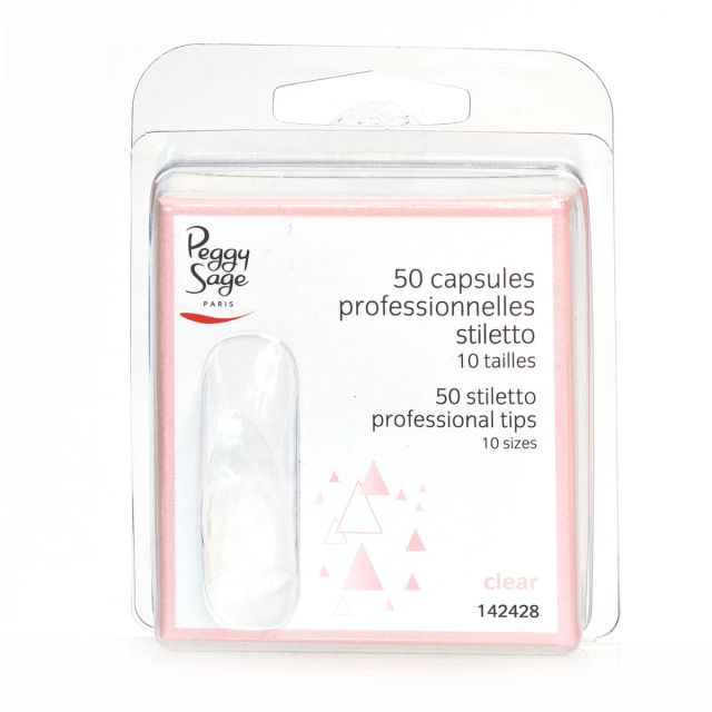 Peggy Sage Stiletto Tips 50pcs