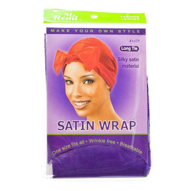 Satin Wrap Purple