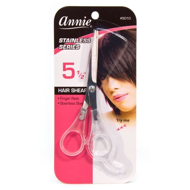 Annie Hair Cutting Scissors 5.5 Clear