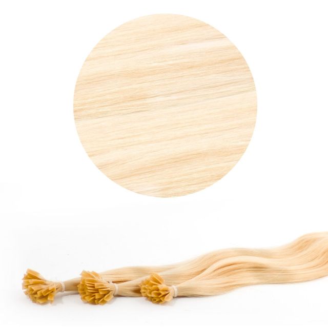 Nail Tip Hår European L-Wave 40cm 25st 613#