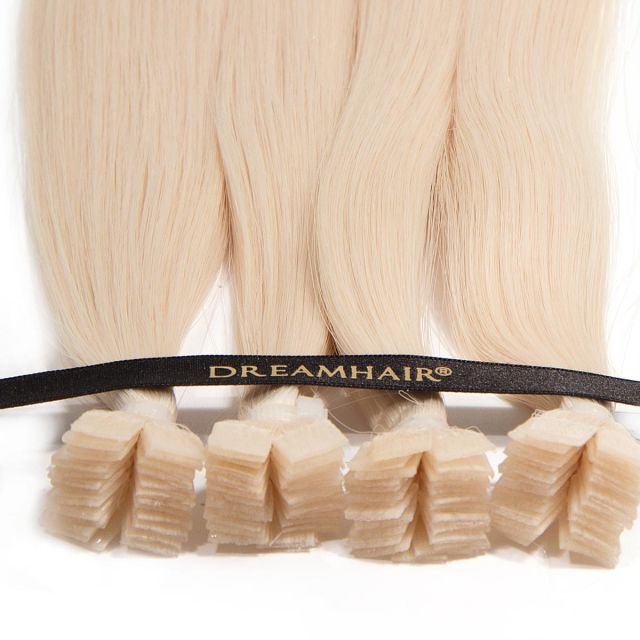 DreamHair Premium Slavian Nail Tip Hair 25kpl / 25g / 50cm / 1001#