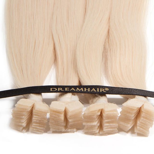 DreamHair Premium Slavian Nail Tip Hair 25kpl / 25g / 40cm / 1001#