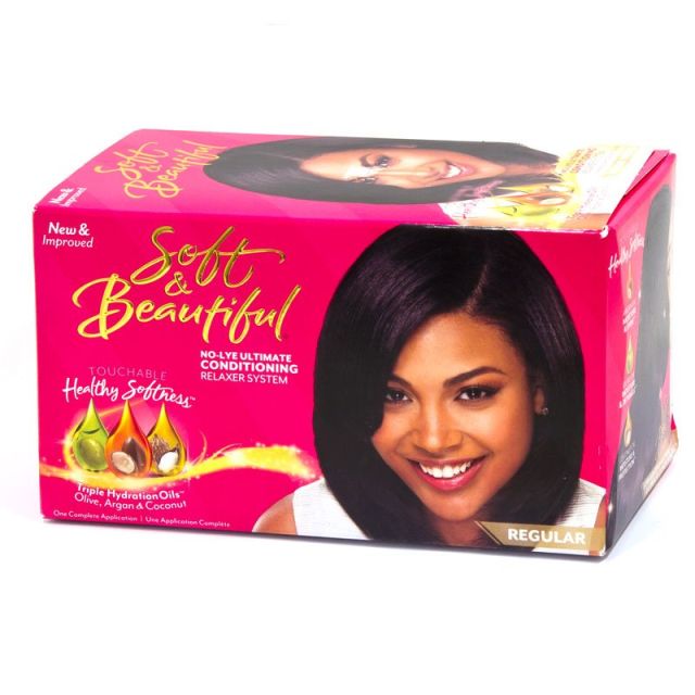 Soft & Beautiful Rakpermanent No-Lye Relaxer Regular New