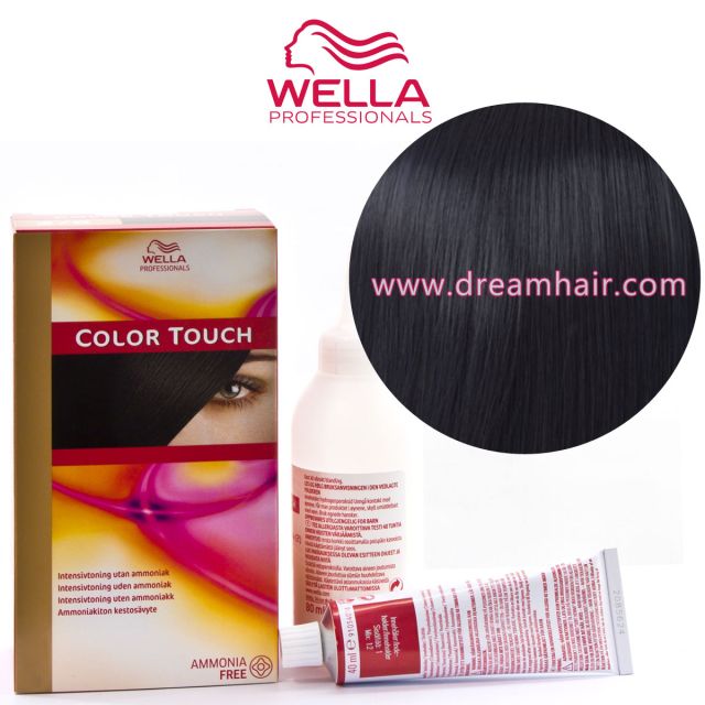 Wella Color Touch Demi Permanent Hair Color Home Kit 2/0