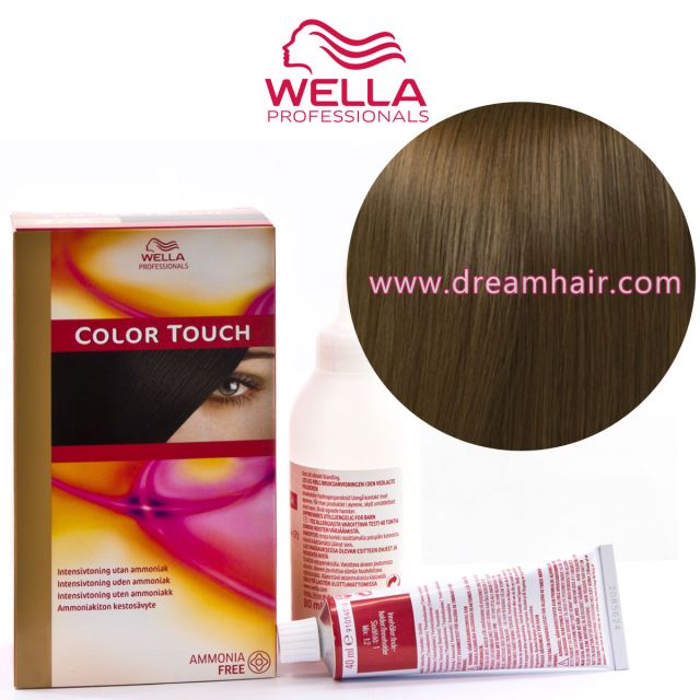 Wella Color Touch Demi Permanent Hair Color Home Kit 6/0