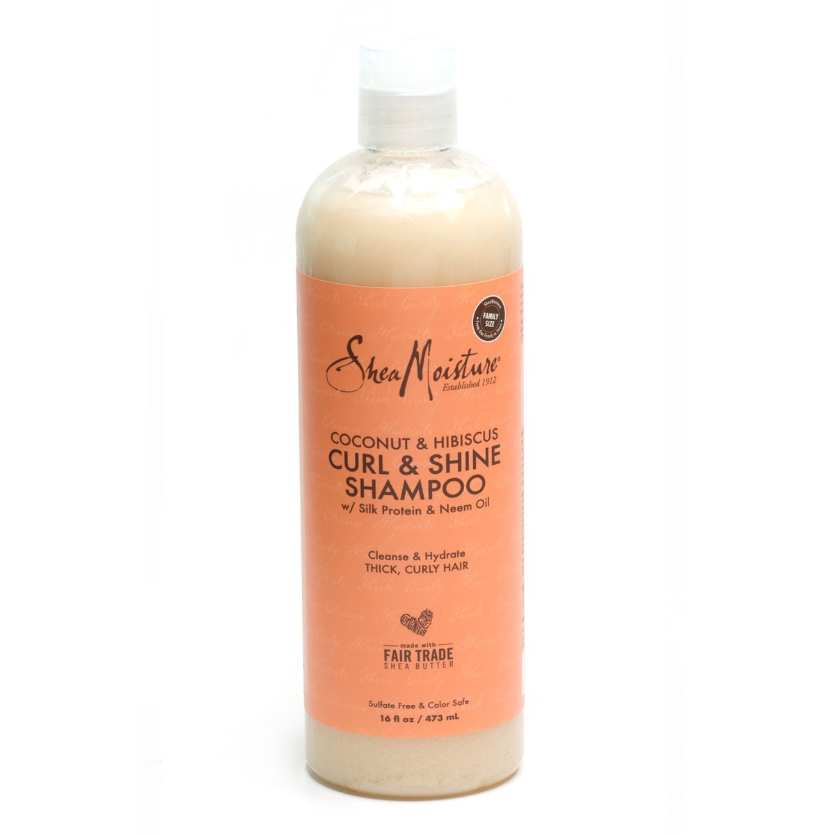 shea moisture curl & shine shampoo