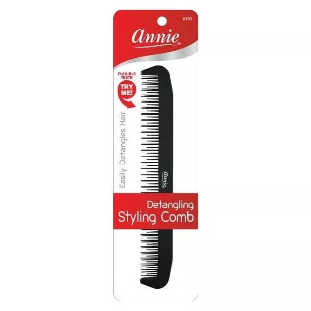 Detangling Styling Comb Black