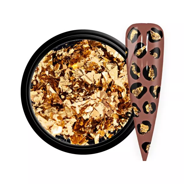 NailArt Foil Flakes copper