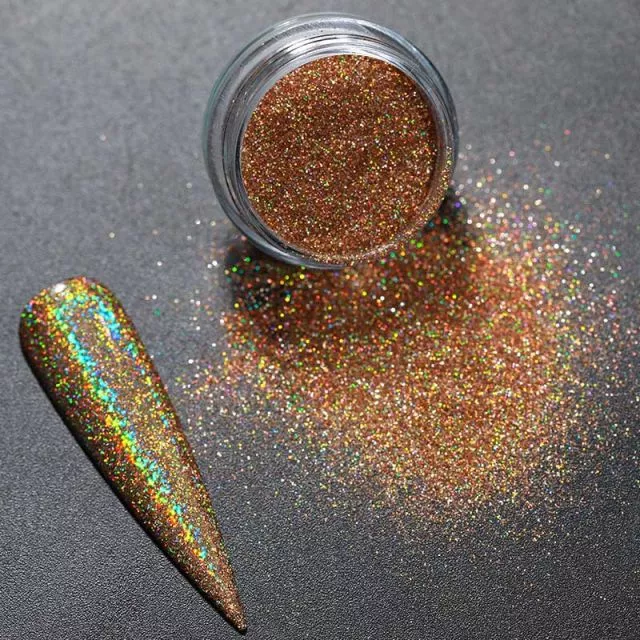 Aurora Nagelglitter No:6