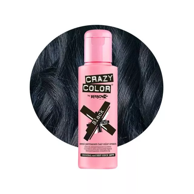 Crazy Color Hårfärg Black #30