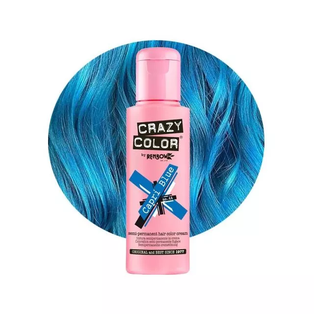 Crazy Color Hårfärg Capri Blue #44