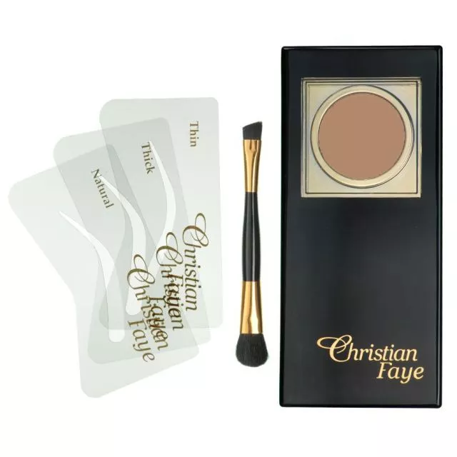 Christian Faye Eyebrow Kit CF62 Dark Brown