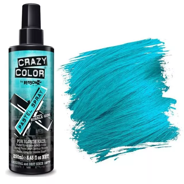 Crazy Color Pastel Spray Bubble Gum