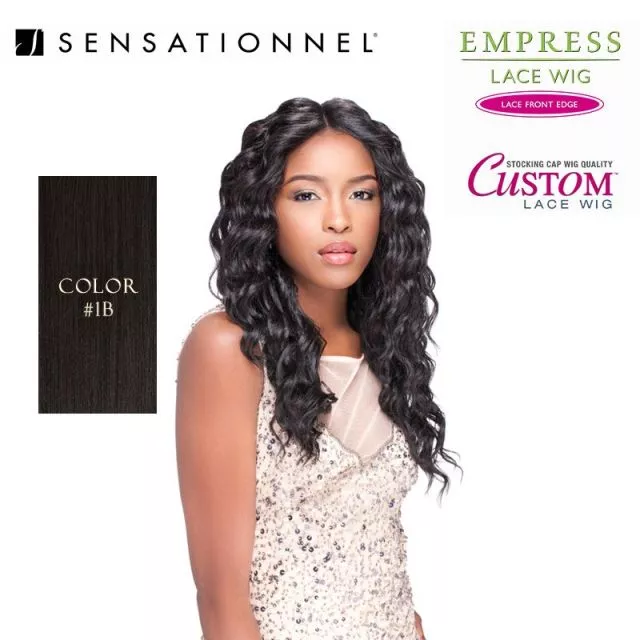 Sensationnel Empress Custom Lace Peruker Loose Deep #1B