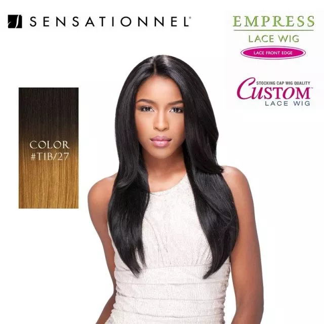 Sensationnel Empress Custom Lace Peruker Straight #T1B/27