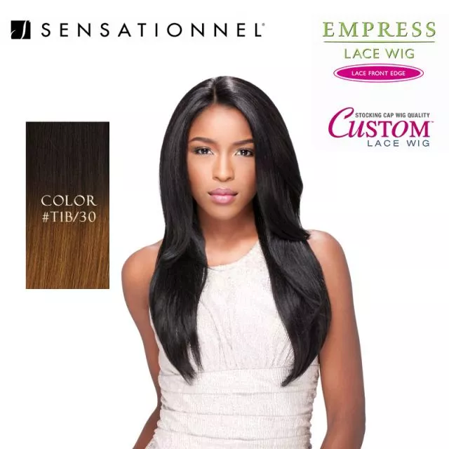 Sensationnel Empress Custom Lace Peruker Straight #T1B/30