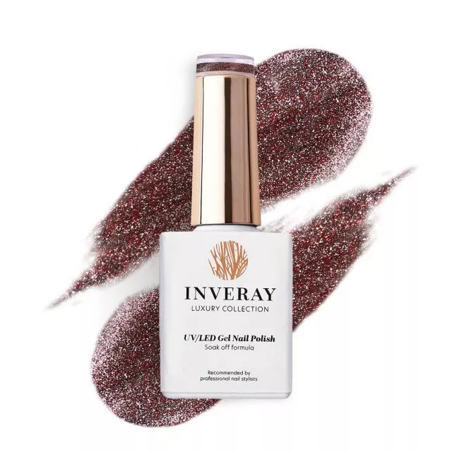 Inveray Luxury Magnetic Gel Polish Coral Flame #274