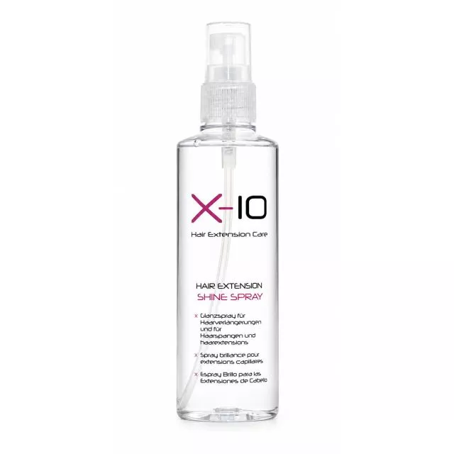 X-10 Glansspray för hårförlängningar