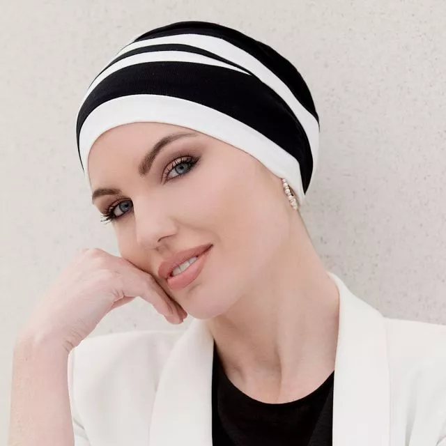 Masumi Headwear Dorna Black & White