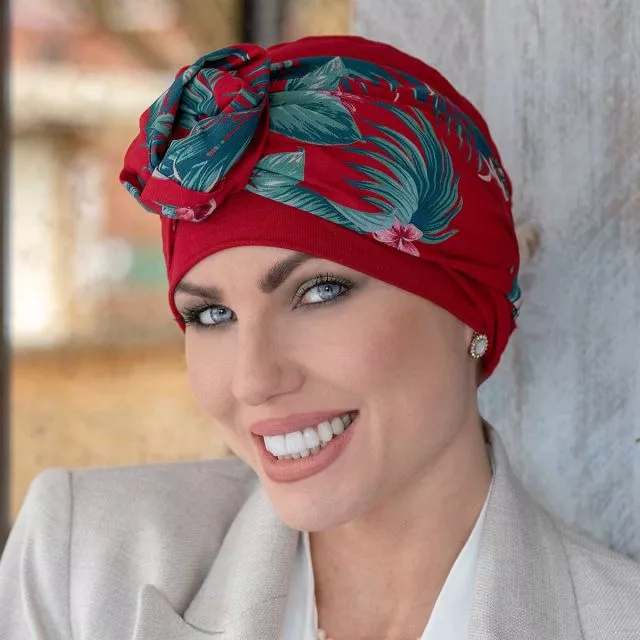 Masumi Headwear Mirabella Red Rose