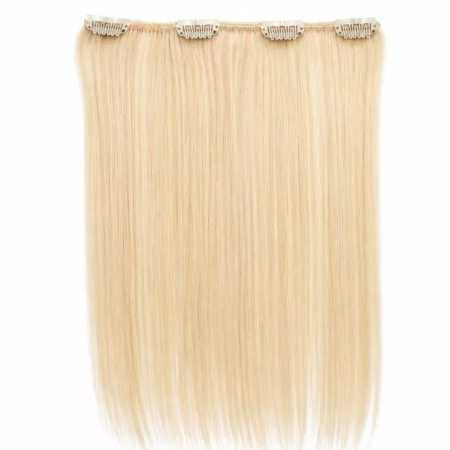 Clip-On Hårförlängning Extra Part  40cm Whiteblond