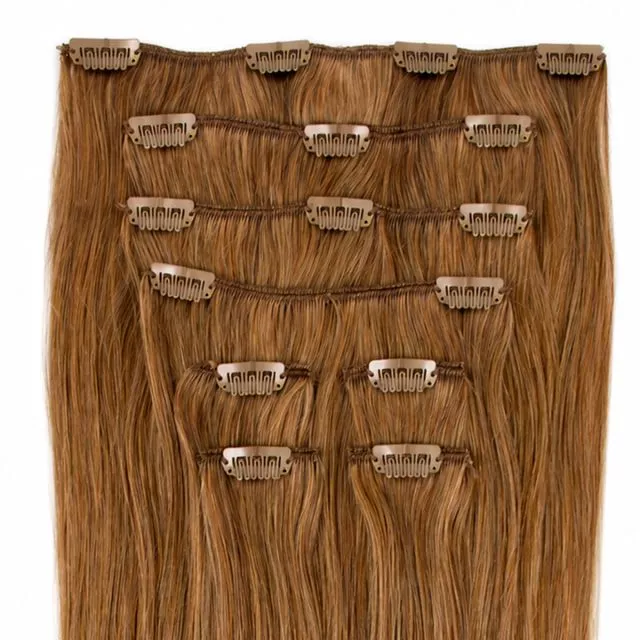 Clip-On Hårförlängning 8-delar 50cm 12#