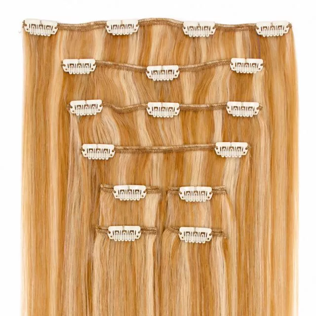 Clip-On Hårförlängning 8-delar 50cm P27/613#