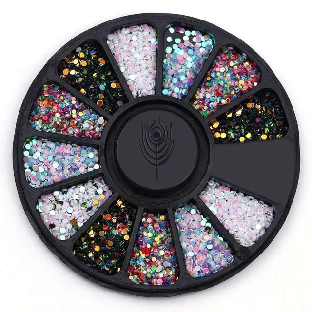 Nageldekorationhjul 3#